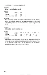 Preview for 118 page of Epson SQ-2000 Operating Manual