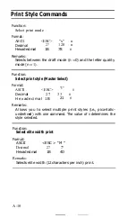 Preview for 122 page of Epson SQ-2000 Operating Manual