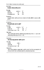 Preview for 123 page of Epson SQ-2000 Operating Manual