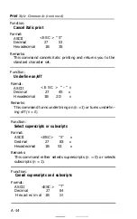 Preview for 126 page of Epson SQ-2000 Operating Manual