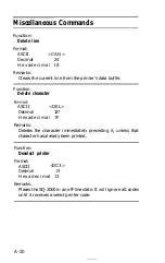 Preview for 132 page of Epson SQ-2000 Operating Manual