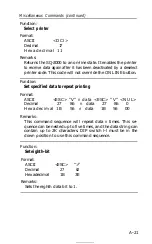 Preview for 133 page of Epson SQ-2000 Operating Manual