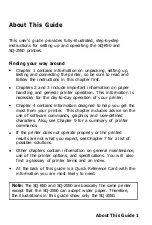 Preview for 8 page of Epson SQ-2550 User Manual