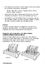 Preview for 11 page of Epson SQ-2550 User Manual