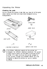 Preview for 15 page of Epson SQ-2550 User Manual