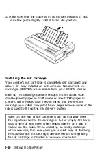 Preview for 22 page of Epson SQ-2550 User Manual