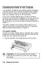 Preview for 40 page of Epson SQ-2550 User Manual