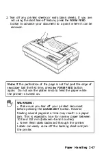 Preview for 62 page of Epson SQ-2550 User Manual