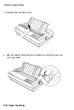 Preview for 69 page of Epson SQ-2550 User Manual