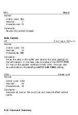 Preview for 256 page of Epson SQ-2550 User Manual