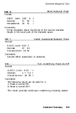 Preview for 275 page of Epson SQ-2550 User Manual