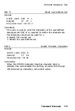 Preview for 283 page of Epson SQ-2550 User Manual