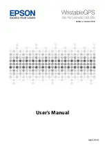 Preview for 1 page of Epson SS-500R User Manual