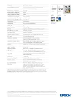 Preview for 2 page of Epson Stilus CX9300F Series Specifications