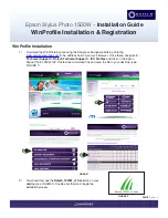 Preview for 9 page of Epson Stlyus Photo 1500W Installation Manual