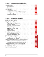 Preview for 4 page of Epson Stylus 10000 Series User Manual