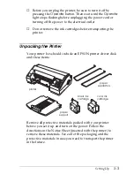 Preview for 15 page of Epson Stylus 10000 Series User Manual