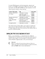 Preview for 15 page of Epson Stylus 1500 Reference Manual