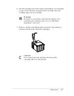 Preview for 62 page of Epson Stylus 1500 Reference Manual