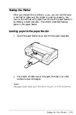 Preview for 28 page of Epson Stylus 800 Series User Manual