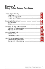 Preview for 34 page of Epson Stylus 800 Series User Manual