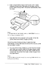 Preview for 36 page of Epson Stylus 800 Series User Manual