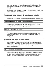 Preview for 60 page of Epson Stylus 800 Series User Manual