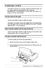 Preview for 62 page of Epson Stylus 800 Series User Manual