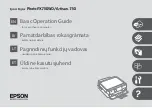 Epson Stylus Artisan 730 Basic Operation Manual preview