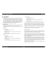 Preview for 38 page of Epson Stylus C40UX Service Manual