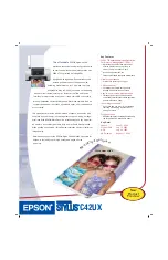 Epson Stylus C42UX Brochure & Specs preview