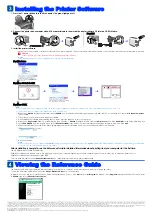 Preview for 2 page of Epson Stylus C63 Setup Manual