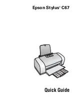 Epson Stylus C67 Quick Manual preview