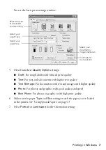 Preview for 7 page of Epson Stylus C67 Quick Manual