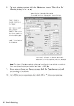 Preview for 8 page of Epson Stylus C67 Quick Manual