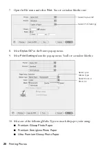 Preview for 20 page of Epson Stylus C67 Quick Manual