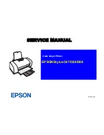 Epson Stylus C67 Service Manual preview