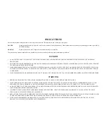 Предварительный просмотр 3 страницы Epson Stylus C67 Service Manual