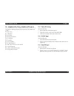 Предварительный просмотр 82 страницы Epson Stylus C67 Service Manual