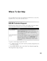 Preview for 44 page of Epson Stylus C80N Setup And Installation Manual