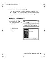 Preview for 27 page of Epson Stylus C82WN Setup And Installation Manual