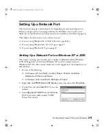 Preview for 29 page of Epson Stylus C82WN Setup And Installation Manual