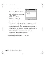 Preview for 32 page of Epson Stylus C82WN Setup And Installation Manual