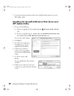 Preview for 40 page of Epson Stylus C82WN Setup And Installation Manual