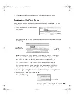 Preview for 43 page of Epson Stylus C82WN Setup And Installation Manual