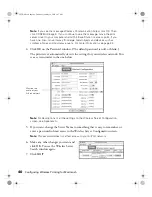 Preview for 44 page of Epson Stylus C82WN Setup And Installation Manual