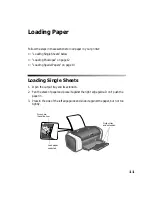 Preview for 11 page of Epson Stylus C84 Printer Basics Manual