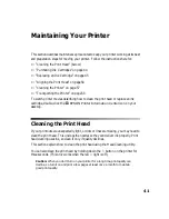 Preview for 41 page of Epson Stylus C84 Printer Basics Manual