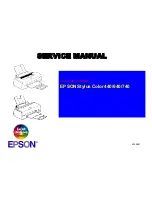 Предварительный просмотр 1 страницы Epson Stylus Color 440 Service Manual