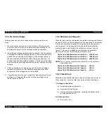 Предварительный просмотр 36 страницы Epson Stylus Color 440 Service Manual